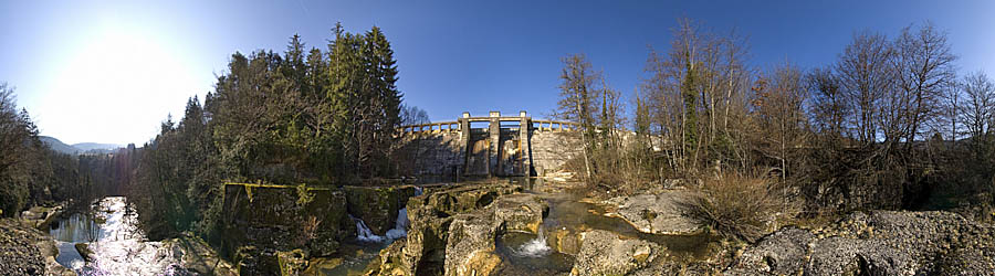 Barrage de Charmine, Ain 2008
